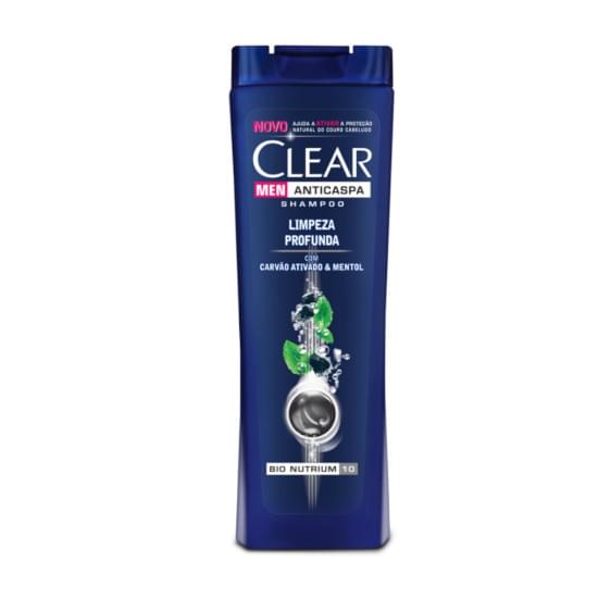 Imagem de Shampoo clear men limpeza profunda masculino 400ml