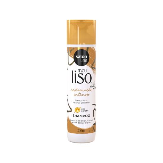 Imagem de Shampoo meu liso restauração intensa 300ml - salon line