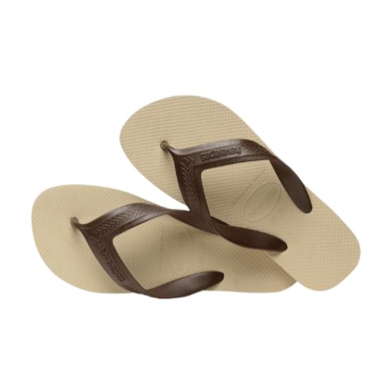 Imagem de Sandália havaianas masculino top max areia café 35/36