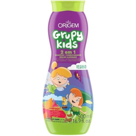 Imagem de Grupy kids sh 2 em 1 500ml brilho ilumin