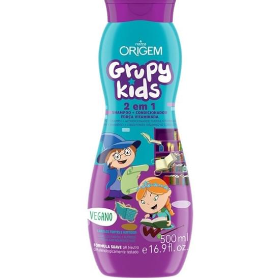 Imagem de Grupy kids sh 2 em 1 500ml força vitamin