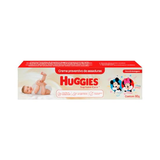 Imagem de Creme preventivo de assaduras huggies supreme care 80g