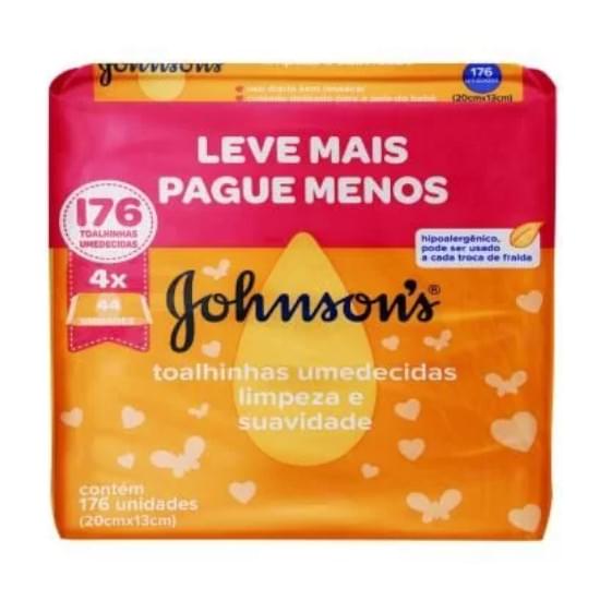 Imagem de Toalha umedecida infantil johnsons baby limpeza e suavidade |lev 4 pag 3