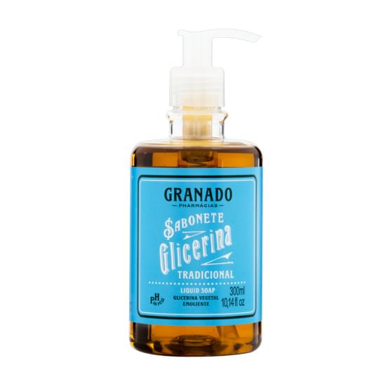 Imagem de Sabonete líquido tradicional granado glicerina frasco 300ml