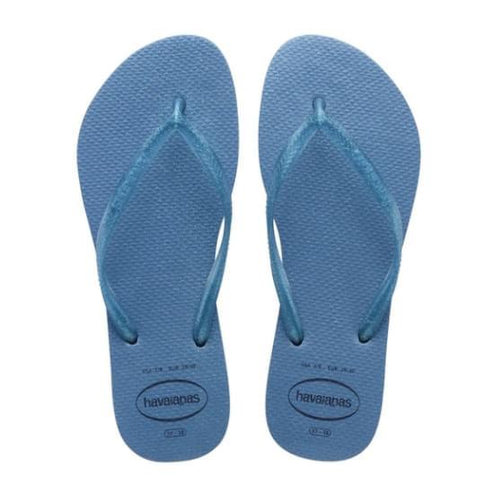 Imagem de Sandalia havaiana feminina slim gloss azul a¿o 39/0