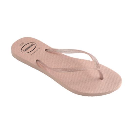 Imagem de Sandalia havaiana feminina slim gloss rosa ballet 35/6