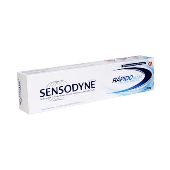 Imagem de Creme dental sensodyne rápido alívio & proteção duradoura caixa 90g