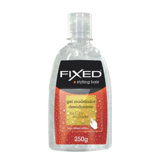 Imagem de Fixed gel styling hair modelador 250g incolor