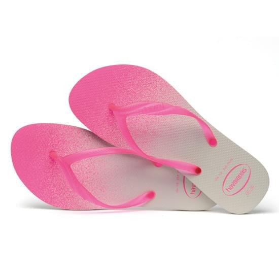 Imagem de Sandalias havaianas femininas fantasia up branco 33/34