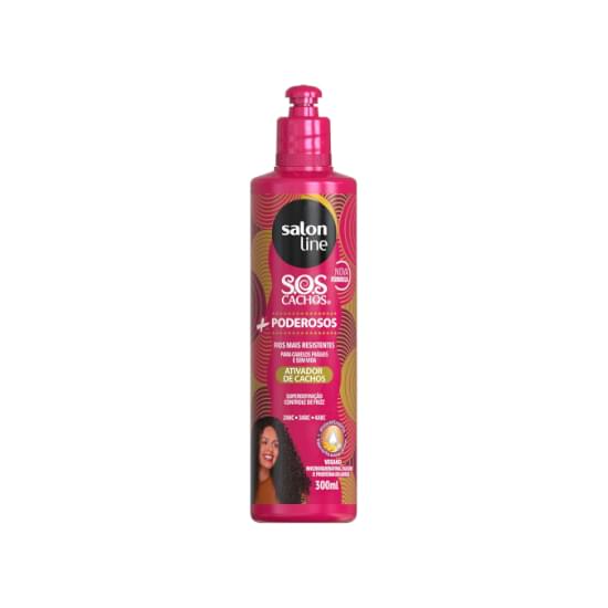 Imagem de Ativador de cachos salon line sos +poderosos 300ml