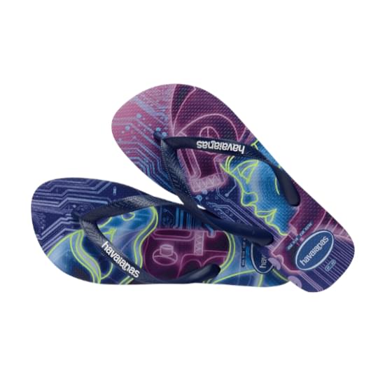 Imagem de Sandália havaiana masculina 4 nite marinho 37/38