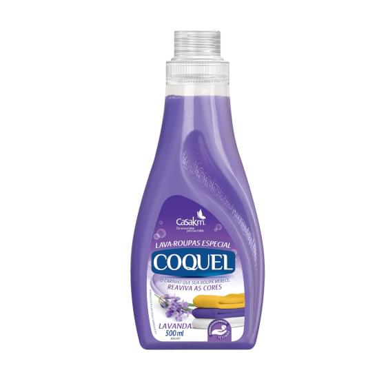 Imagem de Casakm coquel lava roupas líquido lavanda 500ml