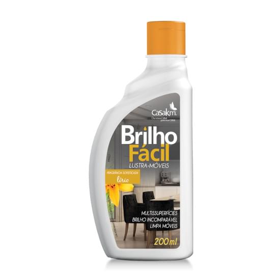 Imagem de Casakm brilho fácil lustra móveis lírio 200ml