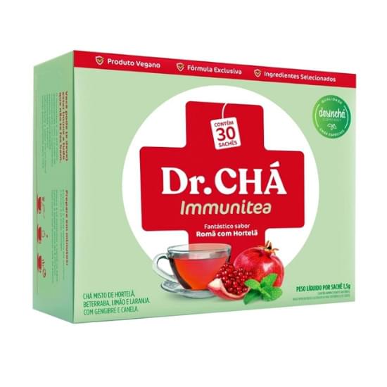 Imagem de Desinchá dr. chá immunitea com 30 sachês