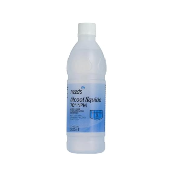 Imagem de Álcool líquido 70% antisséptico veloz 500ml