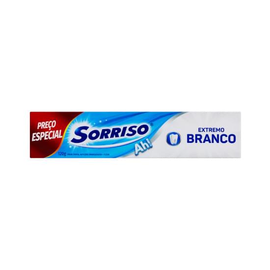 Imagem de Creme dental sorriso extremo branco 120g embalagem economica