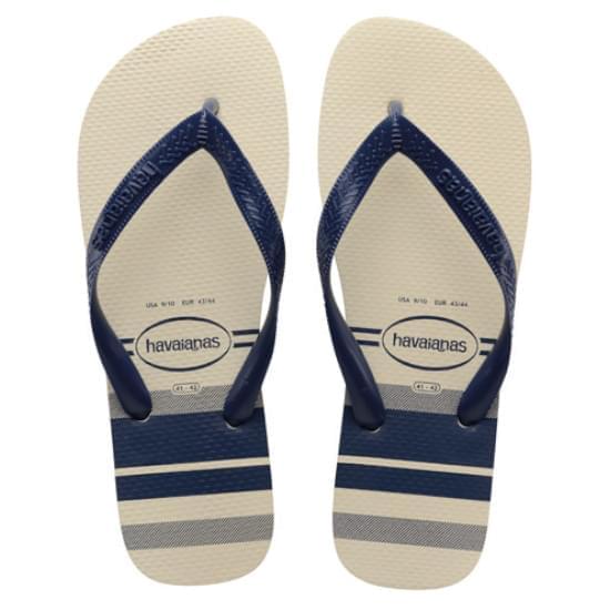 Imagem de Sandália havaianas masculina top basic bege palha 35/36