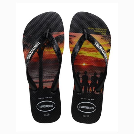 Imagem de Sandália havaianas masculino hype preto 35/36