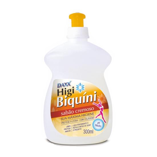 Imagem de Sabão cremoso para roupas íntimas daxx higi biquíni 300ml