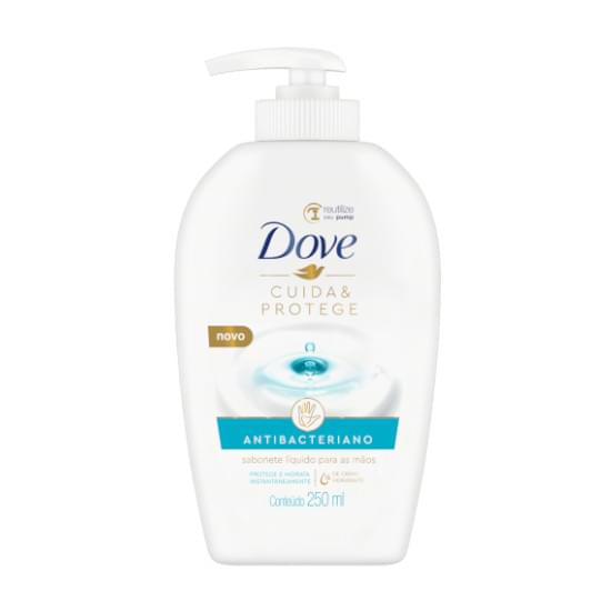 Imagem de Sabonete líquido antibacteriano dove cuida & protege pump 250ml