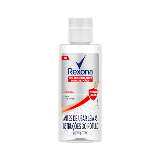 Imagem de Gel higienizante para mãos rexona original tampa 120ml