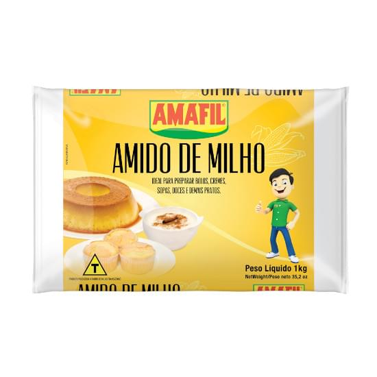 Imagem de Amido de milho amafil 1kg