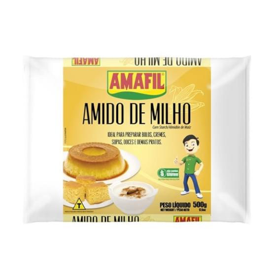 Imagem de Amido de milho amafil 500g