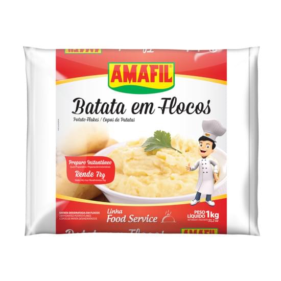 Imagem de Batata em flocos amafil 1kg