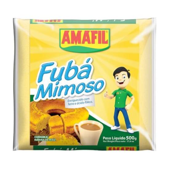 Imagem de Fubá de milho mimoso amafil 500g