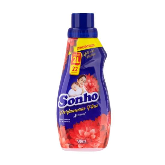 Imagem de Amaciante concentrado de roupas sonho sensual 500ml