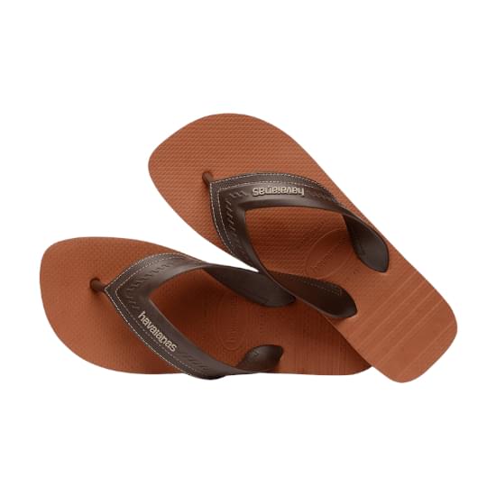 Imagem de Sandálias havaianas masculina hybrid be ferrugem 43/4