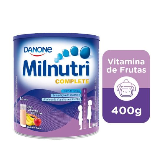 Imagem de Danone fortini complete vitamina de frutas lata 400g