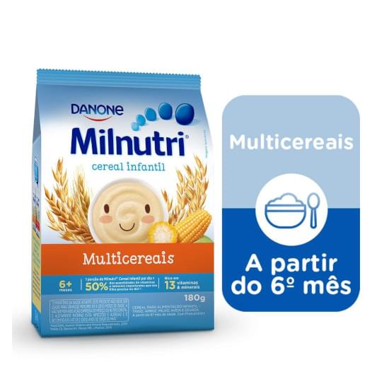 Imagem de Danone milnutri cereal multicereais sachê 180g