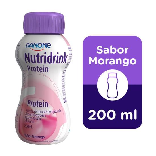 Imagem de Danone nutridrink protein morango frasco 200ml