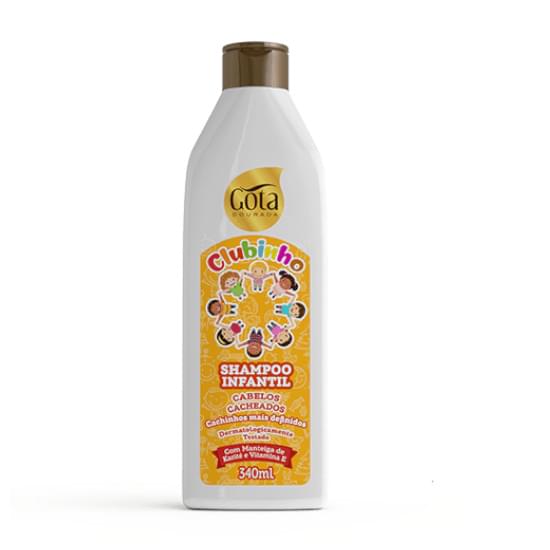 Imagem de Shampoo gota dourada clubinho cacheados 340ml