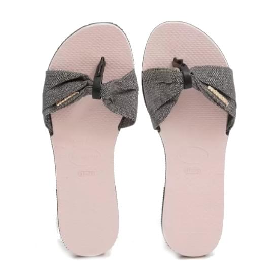 Imagem de Sandalias havaianas feminina you st tropez shine rosa ballet 37/38