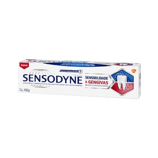 Imagem de Creme dental sensodyne sensibilidade & gengivas 100g