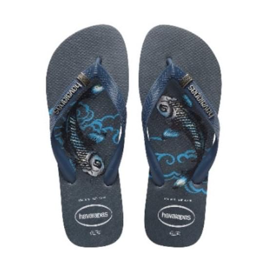 Imagem de Sandalia havaianas masculina top tribo azul 41/42