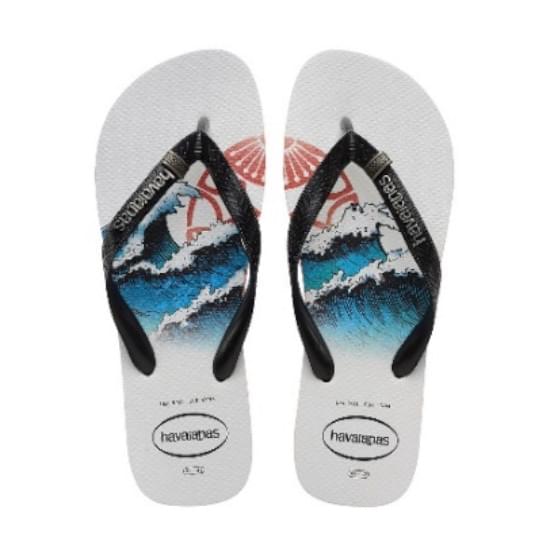 Imagem de Sandalia havaianas masculina top tribo vermelho rubi 37/38