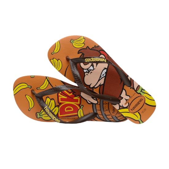 Imagem de Sandália havaianas mario bros ferrugem 35/36