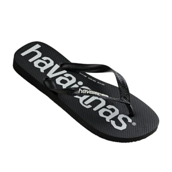 Imagem de Sandália havaianas unissex top logo mania preto 39/40