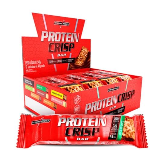 Imagem de Integralmedica protein crisp bar doce de coco | display com 12 unidades