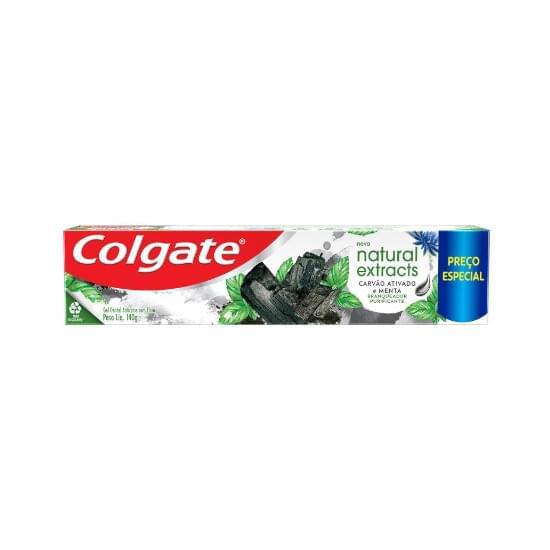 Imagem de Creme dental colgate natural extracts carvão ativado 140g