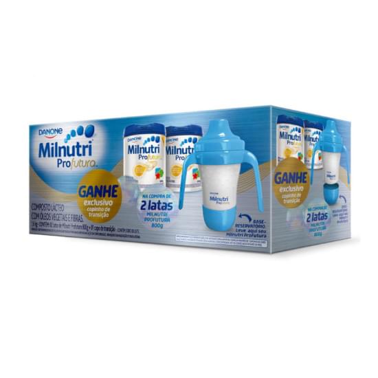 Imagem de Danone kit promo milnutri profutura 2 x lata 800g + grátis brinde