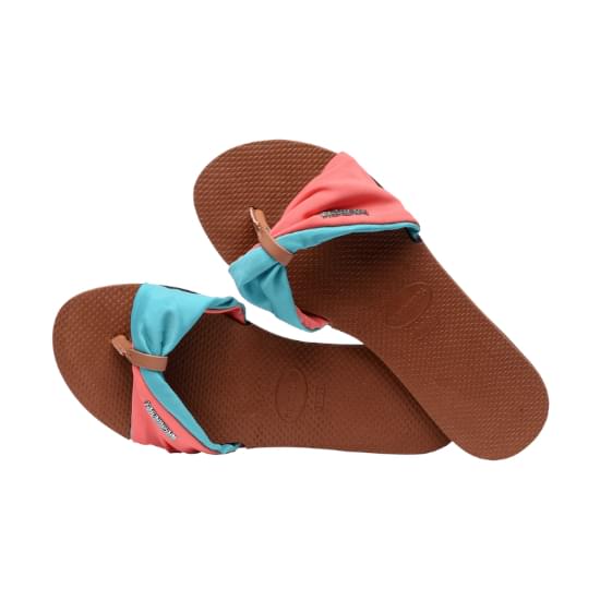 Imagem de Sandalias havaianas feminina you st trop col ferrugem 37/38