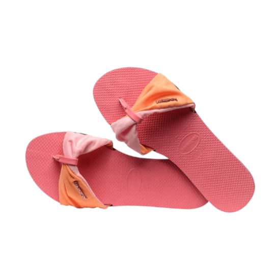 Imagem de Sandalias havaianas feminina you st trop col rosa porcelana 37/38