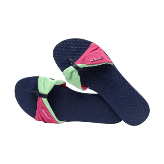 Imagem de Sandalias havaianas feminina you st trop col marinho 39/40