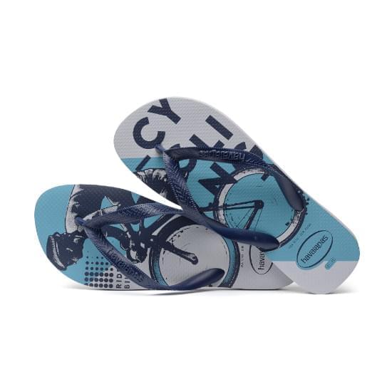 Imagem de Sandália havaianas masculino top atheletic cinza gelo 41/42