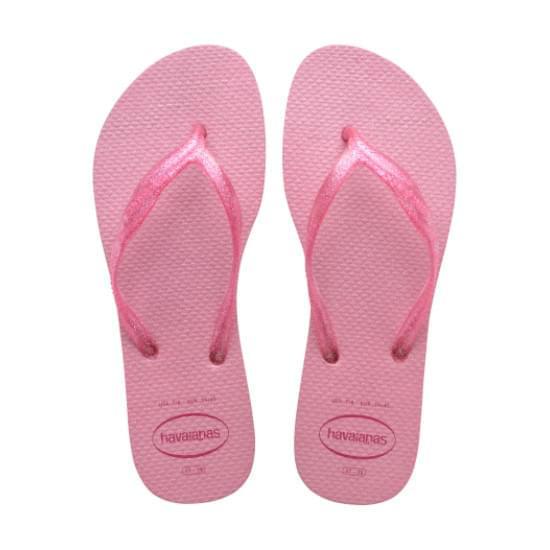 Imagem de Sandália havaianas feminina fantasia gloss rosa cristal 37/38