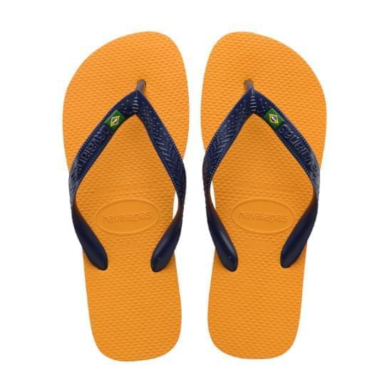 Imagem de Sandália havaianas unissex brasil laranja citrus 41/42